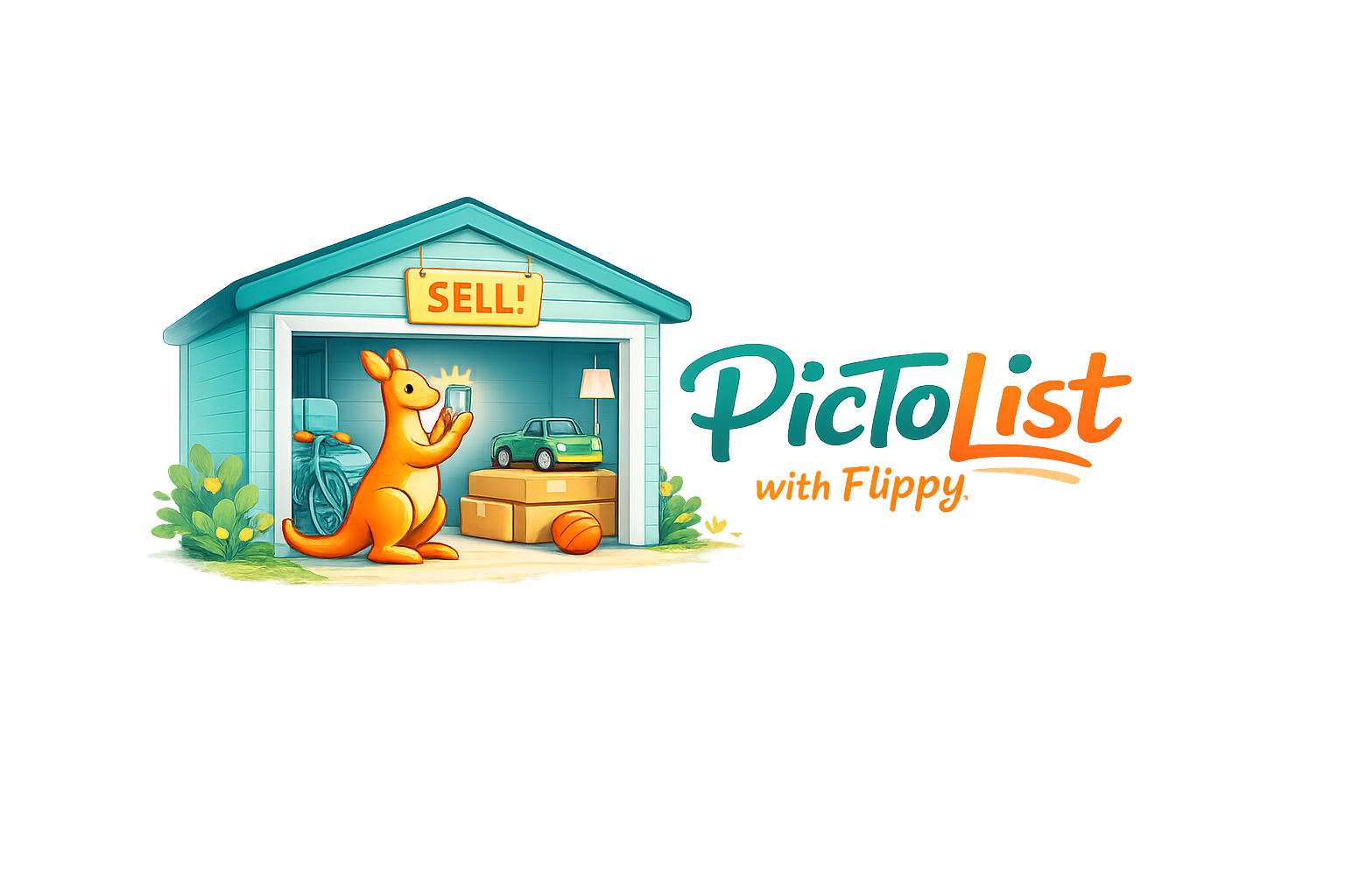 Flippy the PicToList mascot